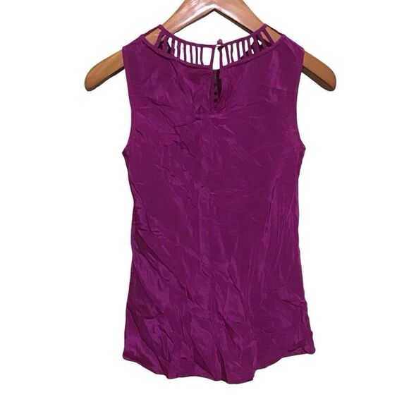 Banana Republic Sleeveless Silk Blouse XS NWT - Picture 3 of 5